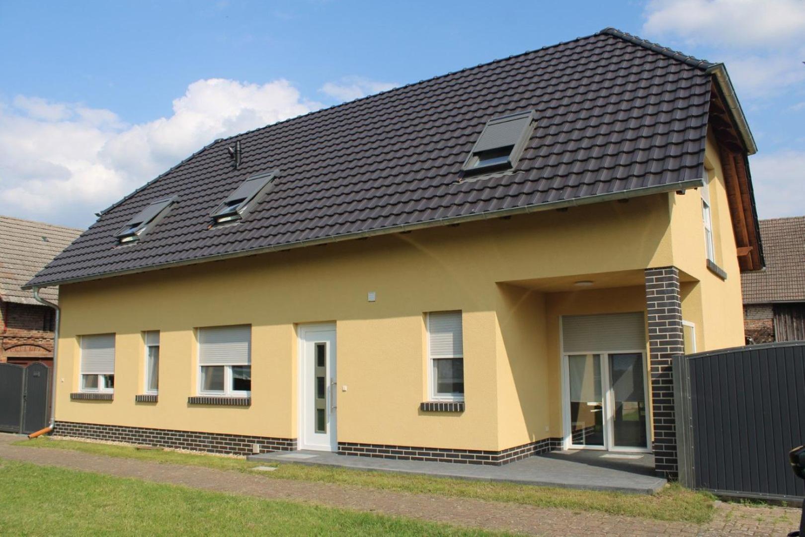 Ferienhaus Zur Eiche Am Dorfanger Villa Waldow Esterno foto